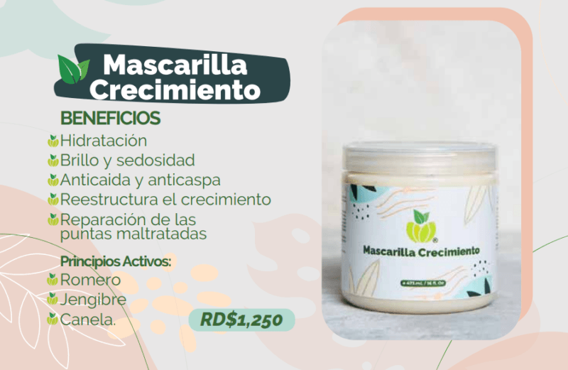 Mascarilla Crecimiento - Imagen 2